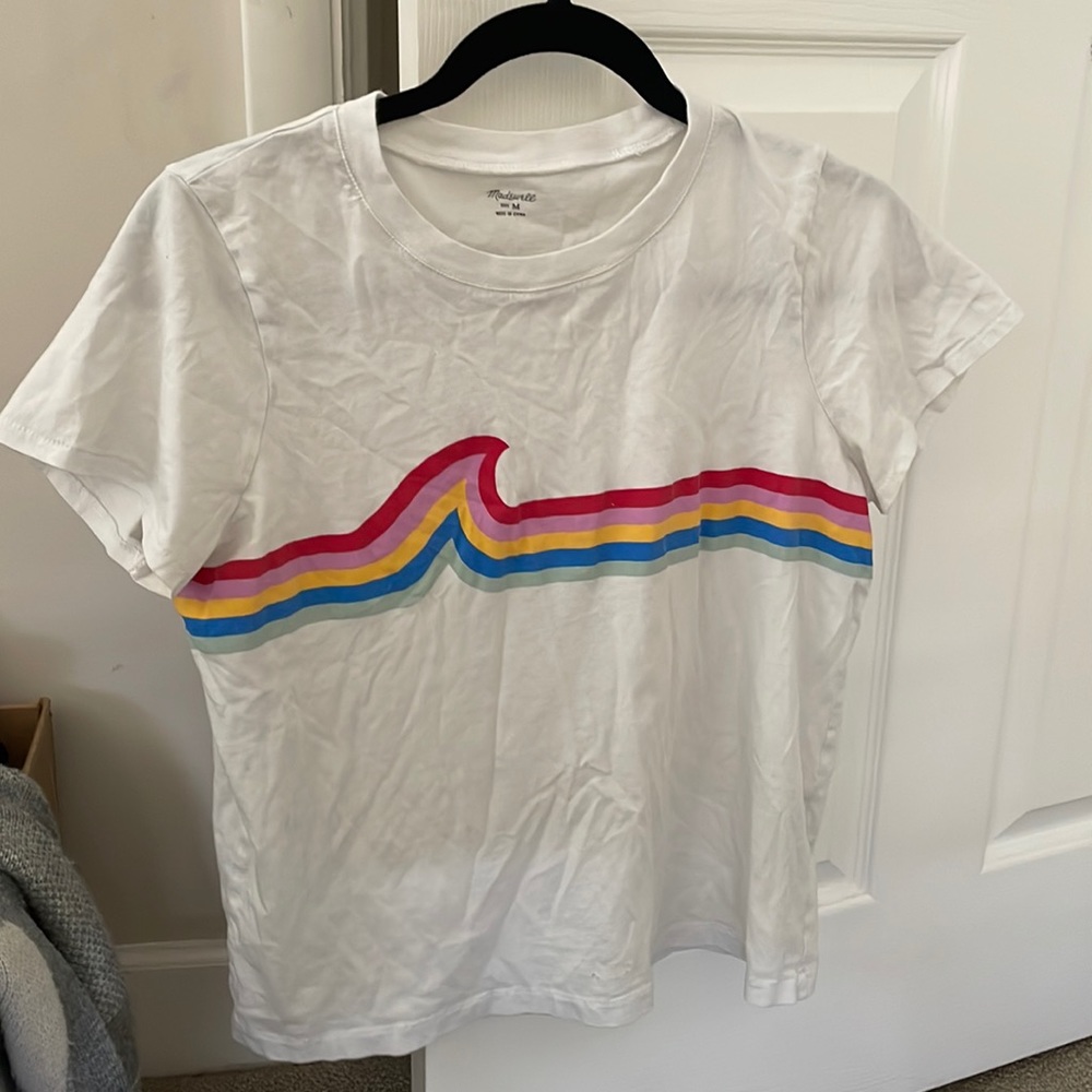 madewell rainbow tee